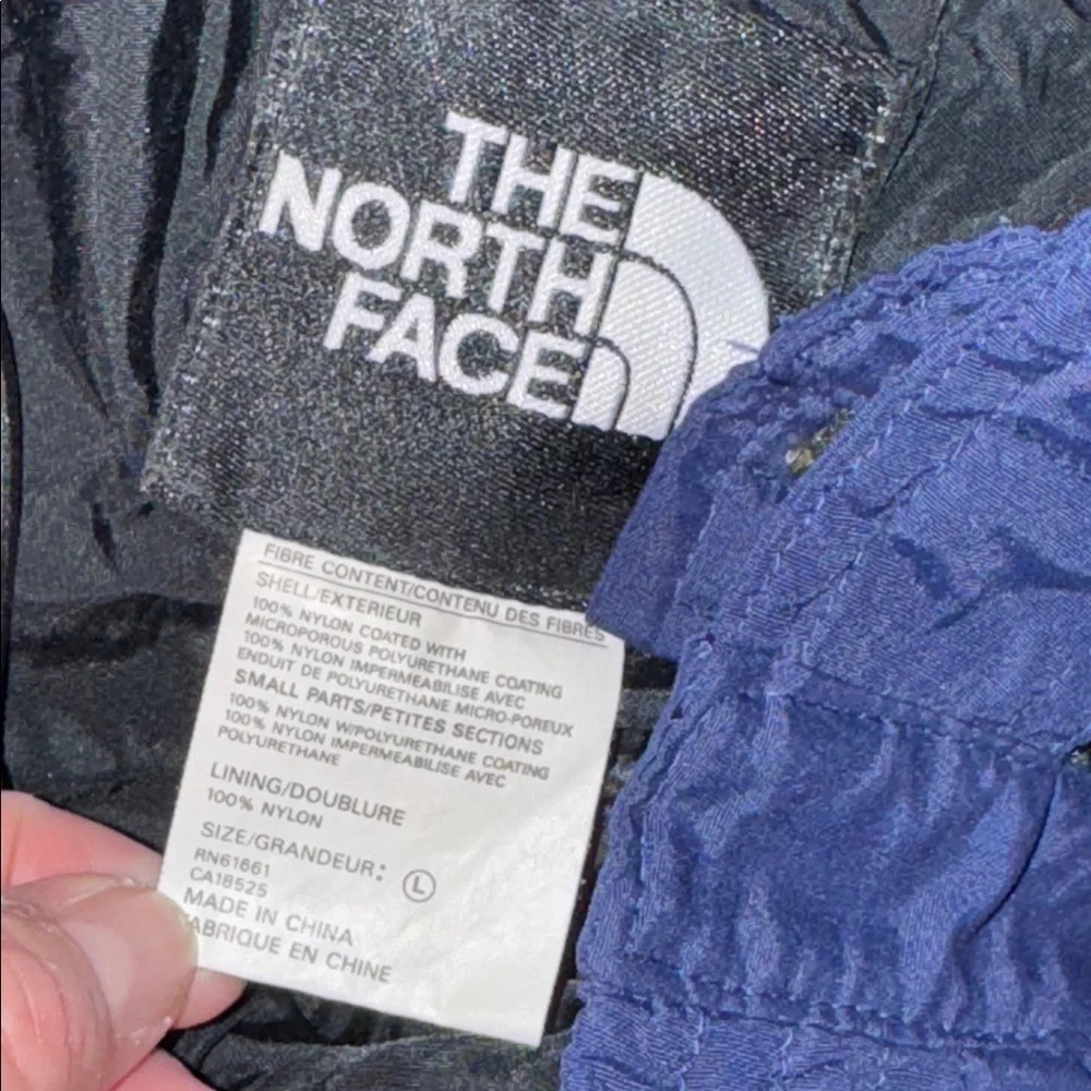 The North Face Men Snow Pants large blue Ski Snowboard Ultrex Burlington vintage